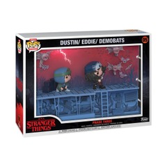 Stranger Things Season 4 Phase 3 Deluxe Funko Pop! Vinyl Moment eddie dustin demo bat