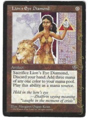 Lion's Eye Diamond - Signed