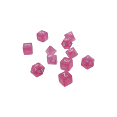 Ultra Pro Eclipse Dice Set: Hot Pink