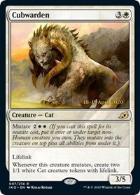 Cubwarden - Foil - Prerelease Promo