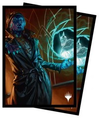 Streets of New Capenna 100ct Sleeves A featuring Kamiz, Obscura Oculus for Magic: The Gathering