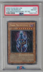 Dark Necrofear - LON-065 - Ultra Rare - 1st Edition PSA 8 (#79607395)