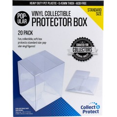 Vinyl Collectible Soft Collapsible Protector Box 20-Pack