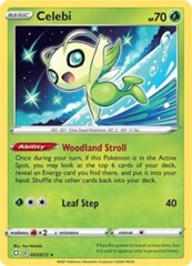 Celebi - 003/072 - Rare - Reverse Holo