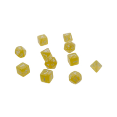 Ultra Pro Eclipse Dice Set: Lemon Yellow