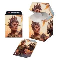 Phyrexia All Will Be One Neyali, Suns’ Vanguard 100+ Deck Box for Magic: The Gathering