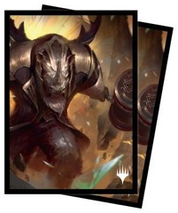 Streets of New Capenna 100ct Sleeves E featuring Perrie, the Pulverizer for Magic: The Gathering