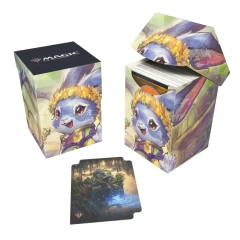 Bloomburrow Ms. Bumbleflower (Commander - Peace Offering Green/White/Blue) 100+ Deck Box for Magic: The Gathering