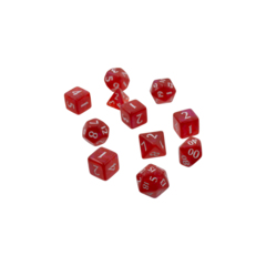 Ultra Pro Eclipse Dice Set: Apple Red