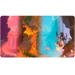 Bloomburrow Season Lands: Mountain (Four Seasons) Standard Gaming Playmat for Magic: The Gathering
