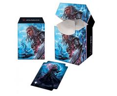 Kamigawa Neon Dynasty 100+ Deck Box V3 featuring Tezzeret, Betrayer of Flesh for Magic: The Gathering
