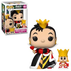 Alice in Wonderland 70th Anniversary Queen with King Pop! Vinyl Figure and Buddy