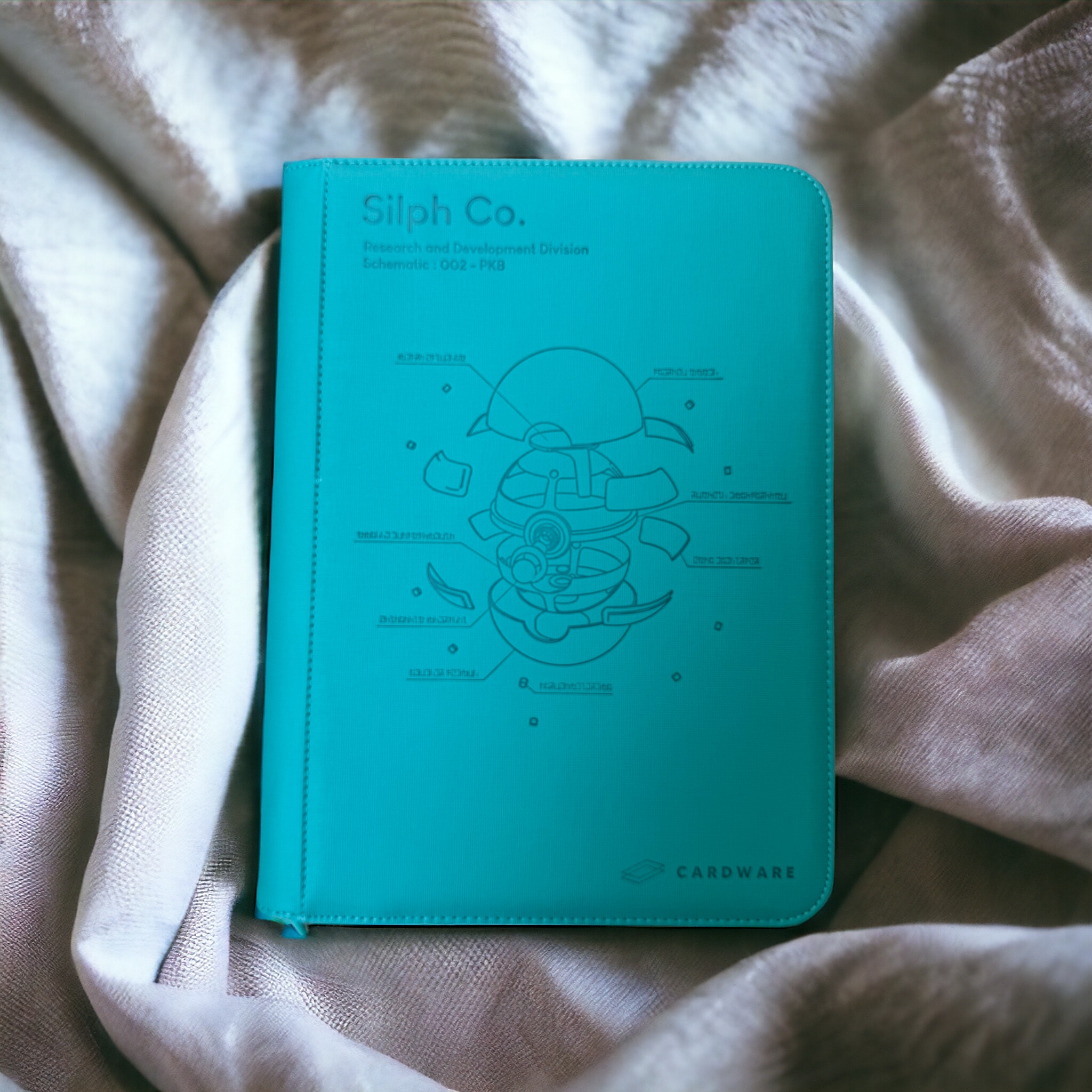 Cardware - Silph Co. Binder - Blue