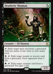 Deathrite Shaman - Foil (Signed)