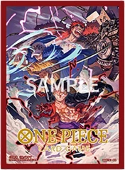 One Piece Card Game Official Sleeves: Assortment 4 - Three Captains (70-Pack) - Bandai Card Sleeves