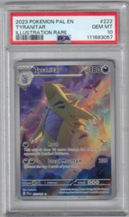 Tyranitar - 222/193 - Illustration Rare PSA 10 (#111683057)