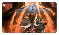 Commander Masters Fierce Guardianship Blue Standard Gaming Playmat for Magic: The Gathering