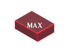 Heavy Play: Rng Dicebox Max - Barbarian Red