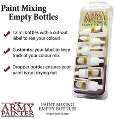 Paint Mixing Empty Bottles