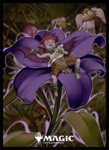 MTG Player Card Sleeves: Bitterblossom