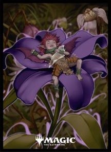 MTG Player Card Sleeves: Bitterblossom