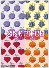 One Piece Card Game Official Sleeves: Assortment 10 - Devil Fruit (70-Pack) - Bandai Card Sleeves