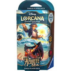 Disney Lorcana: Azurite Sea Starter Deck (Amber & Ruby)