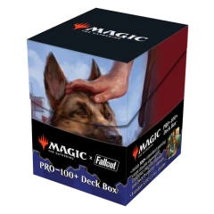 Fallout® Dogmeat, Ever Loyal 100+ Deck Box for Magic: The Gathering