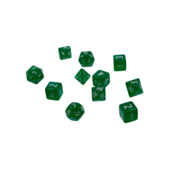 Ultra Pro Eclipse Dice Set: Forest Green