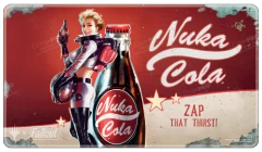 Fallout® Nuka-Cola Pinup Holofoil Standard Gaming Playmat for Magic: The Gathering