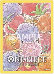 One Piece Card Game Official Sleeves: Assortment 4 - Devil Fruit (70-Pack) - Bandai Card Sleeves