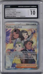Paldean Student - 231/091 - Ultra Rare CGC 10 (#6013032256)