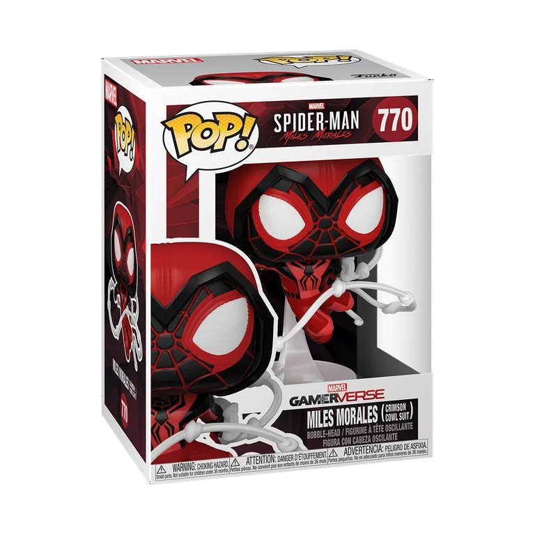 Miles Morales (Crimson Cowl Suit) Funko Pop #770