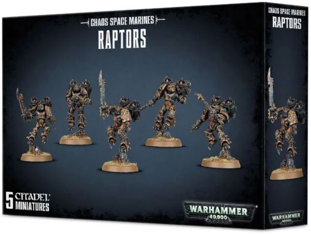 Chaos Space Marines: Raptors