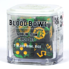 Blood Bowl Goblin Team Dice Set