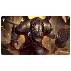 Streets of New Capenna Playmat E featuring Perrie, the Pulverizer for Magic: The Gathering