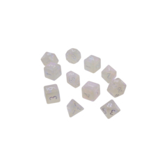 Ultra Pro Eclipse Dice Set: Arctic white