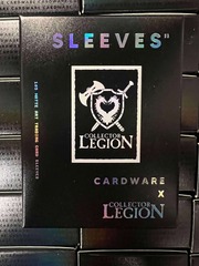 Collector Legion Cardware Matte Sleeves - 105ct