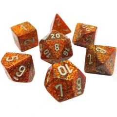 20503 Glitter Mini-hedral™ Gold/silver 7-Die Set