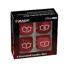 Ultra Pro: Oversized Loyalty Dice - Red