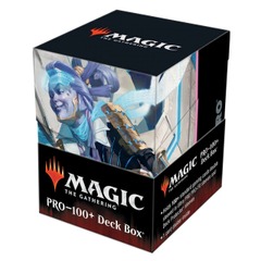 Kamigawa Neon Dynasty 100+ Deck Box A featuring Kotori, Pilot Prodigy for Magic: The Gathering