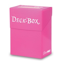 Ultra Pro Bright Pink Deck Box
