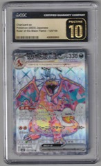 Charizard ex - 125/108 - Ultra Rare JPN CGC PRISTINE 10 (#4322022003)
