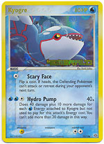 Kyogre - 15/106 - Rare - Reverse Holo