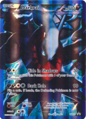 Darkrai BW73 JUMBO OVERSIZED Full-Art Holo Promo - Team Plasma Box Exclusive