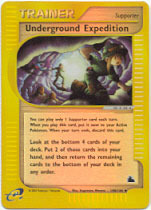 Underground Expedition - 140/144 - Uncommon - Reverse Holo