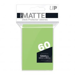 Ultra Pro Small Size PRO-MATTE Sleeves - Lime Green - 60ct