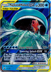 Magikarp & Wailord GX SM166 Wave Holo Promo - Towering Splash GX Collection Box