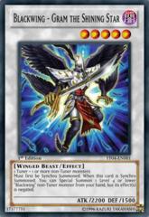 Blackwing Gram the Shining Star Ultra Rare Holo YF04-EN001