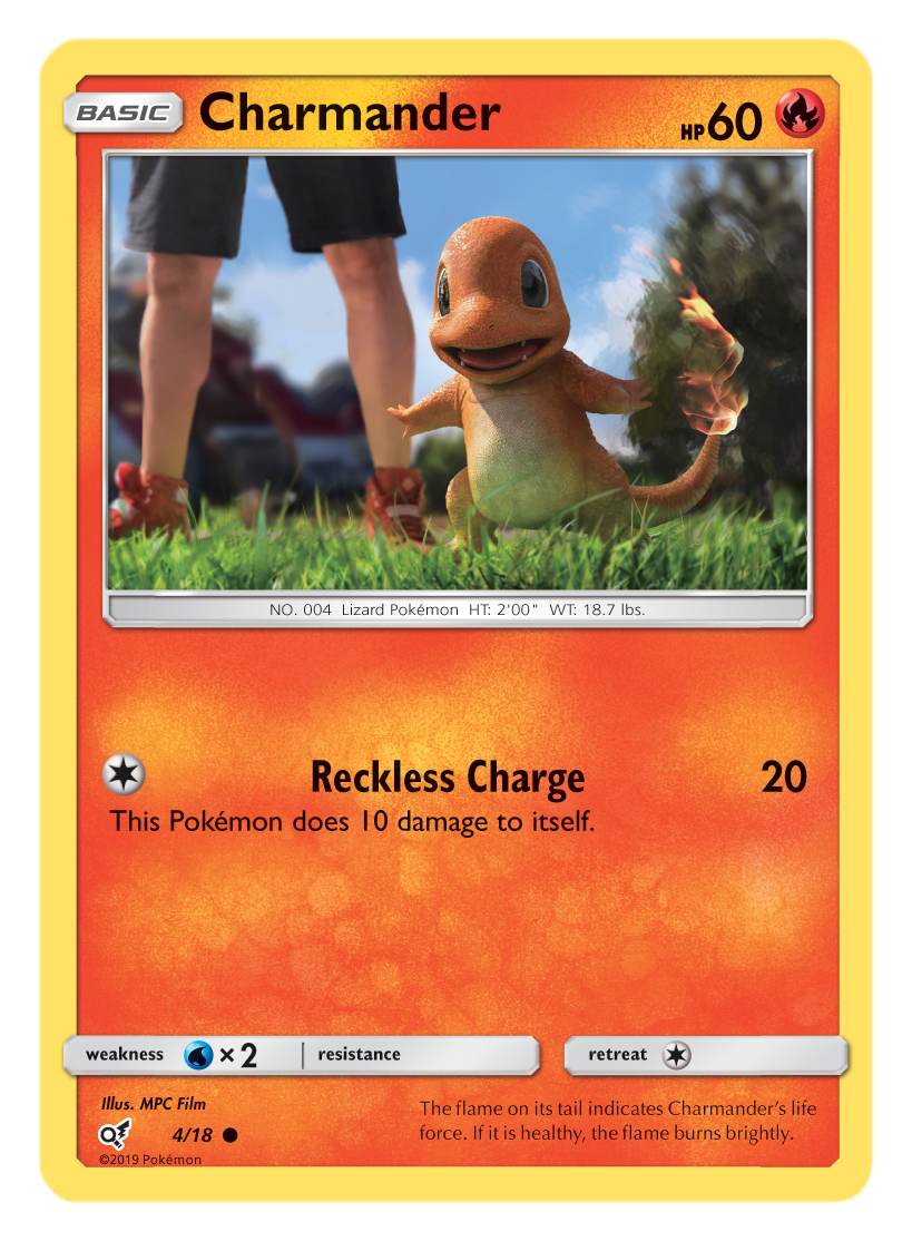 Charmander - 4/18 - Holo Common